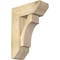 Ekena Millwork Westlake Slat Rough Sawn Bracket w/ Offset Brace, Douglas Fir, 8"W x 20"D x 28"H BKT0806X20X28WTL06RDF - alternate 1